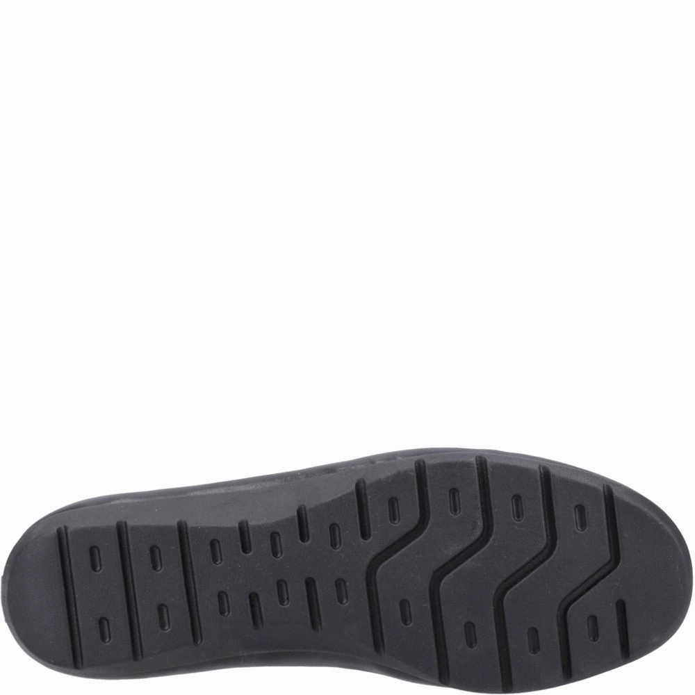 Gold Shine Wedges Hush Puppies Skylar Ballerina Shoes