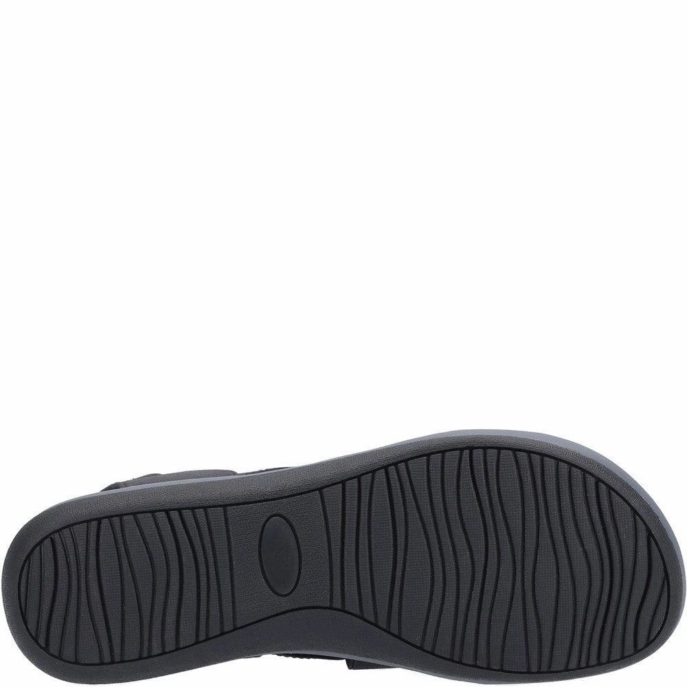 Sturdy Support Hush Puppies Sophia Elastic Cross Strap