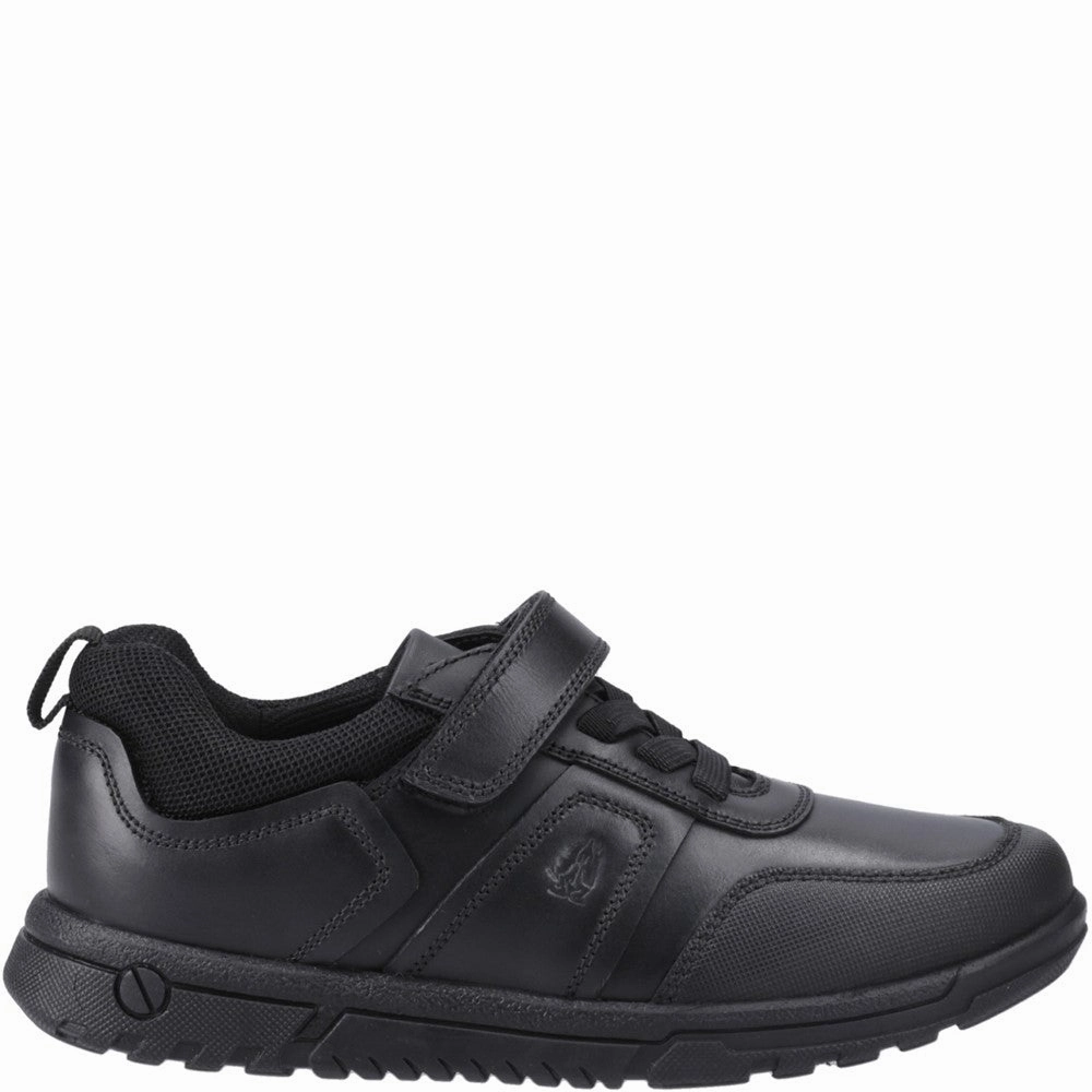 Travel Essential Hush Puppies Sutton Bungee Junior School Shoes