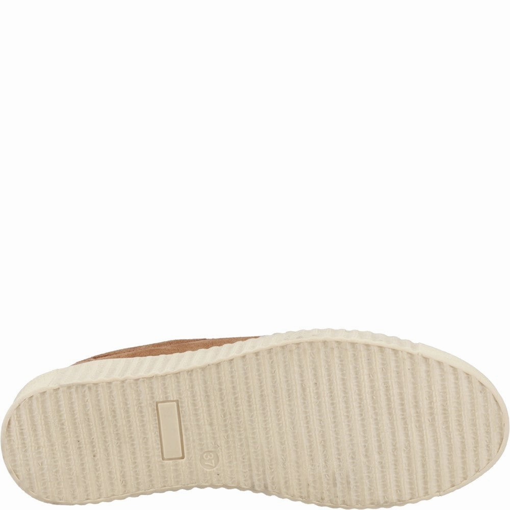 Airport Walk Quilt Warm Hush Puppies Tamsin Suede Trainer