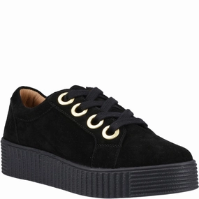 Festival Step Camp Step Hush Puppies Tamsin Suede Trainer