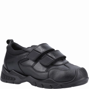 Hush Puppies Troy Junior School Shoes Flat Sole