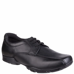 School Run Cushioned ride Hush Puppies Vincente Senior School Shoes
