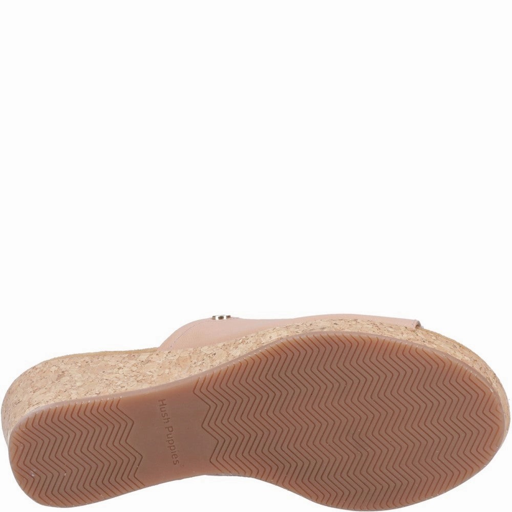 Sleek Vibe Every Journey Hush Puppies Willow Slide Wedge