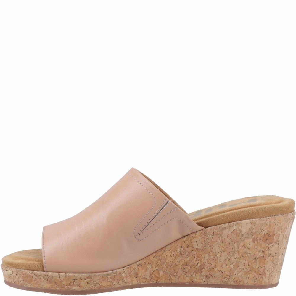 Hush Puppies Willow Slide Wedge Hop Step Everyday Essential