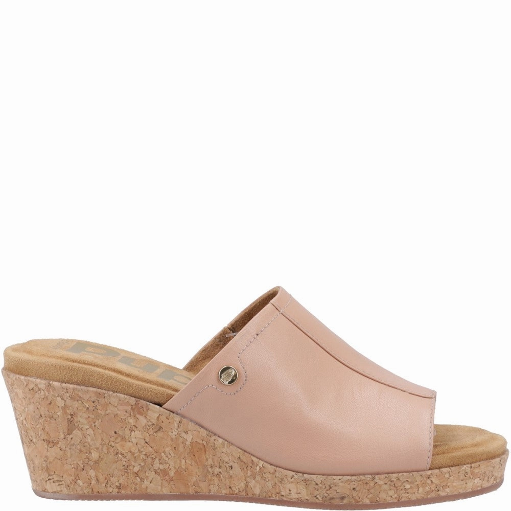 Hush Puppies Willow Slide Wedge Comfort Grip Urban Everyday