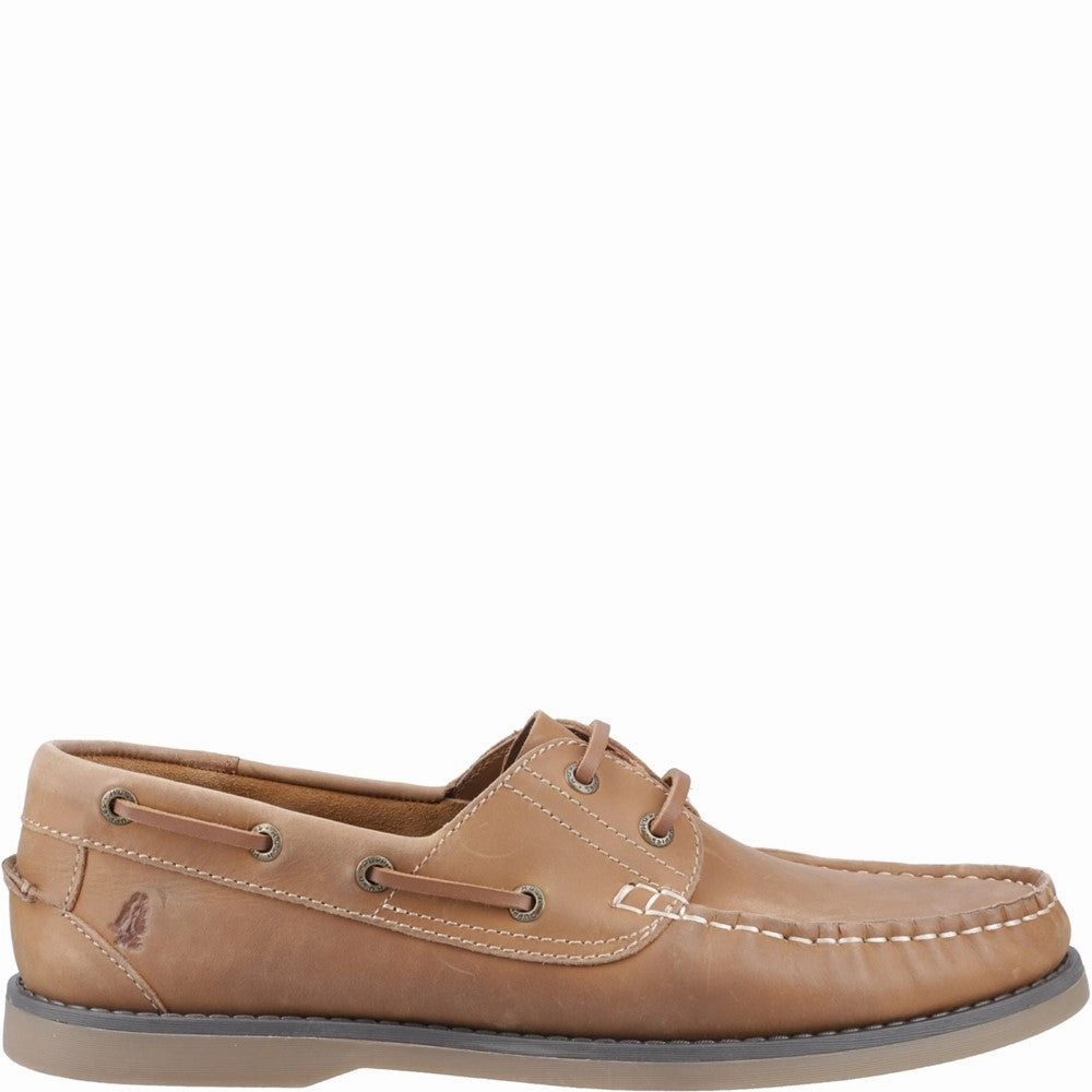 Elastic Sides Rock Path Hush Puppies Wilson Boat Shoe
