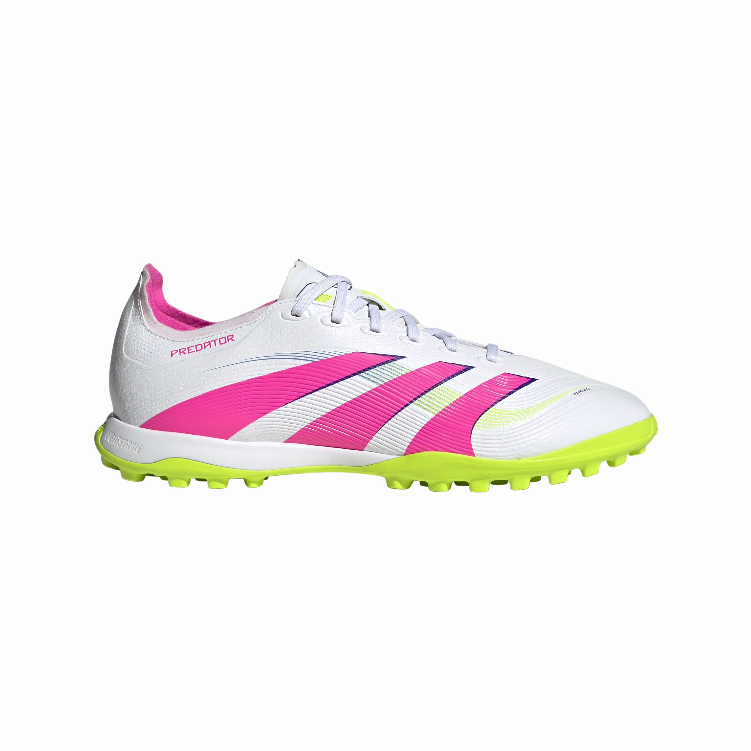Training Day Stud Pattern adidas Predator League TF Turf Soccer Shoes - FTWhite/LucPink/Luclem