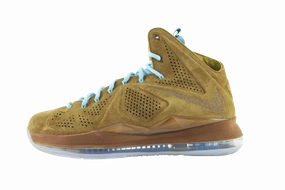 Nike LeBron 10 EXT "Hazelnut" Quick Dry Technology Proprioceptive Feedback