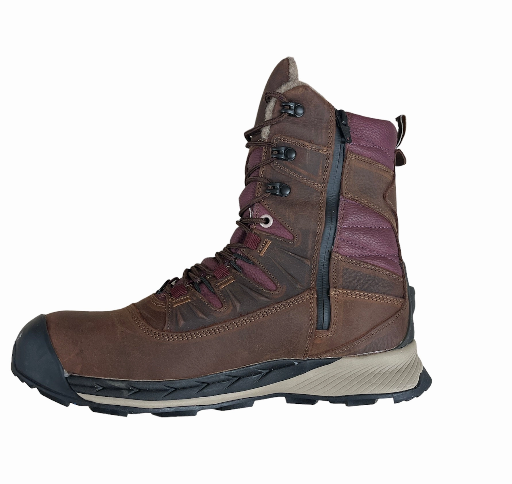 Young Professional Heel Support Ice Meli Hi Soft Brown