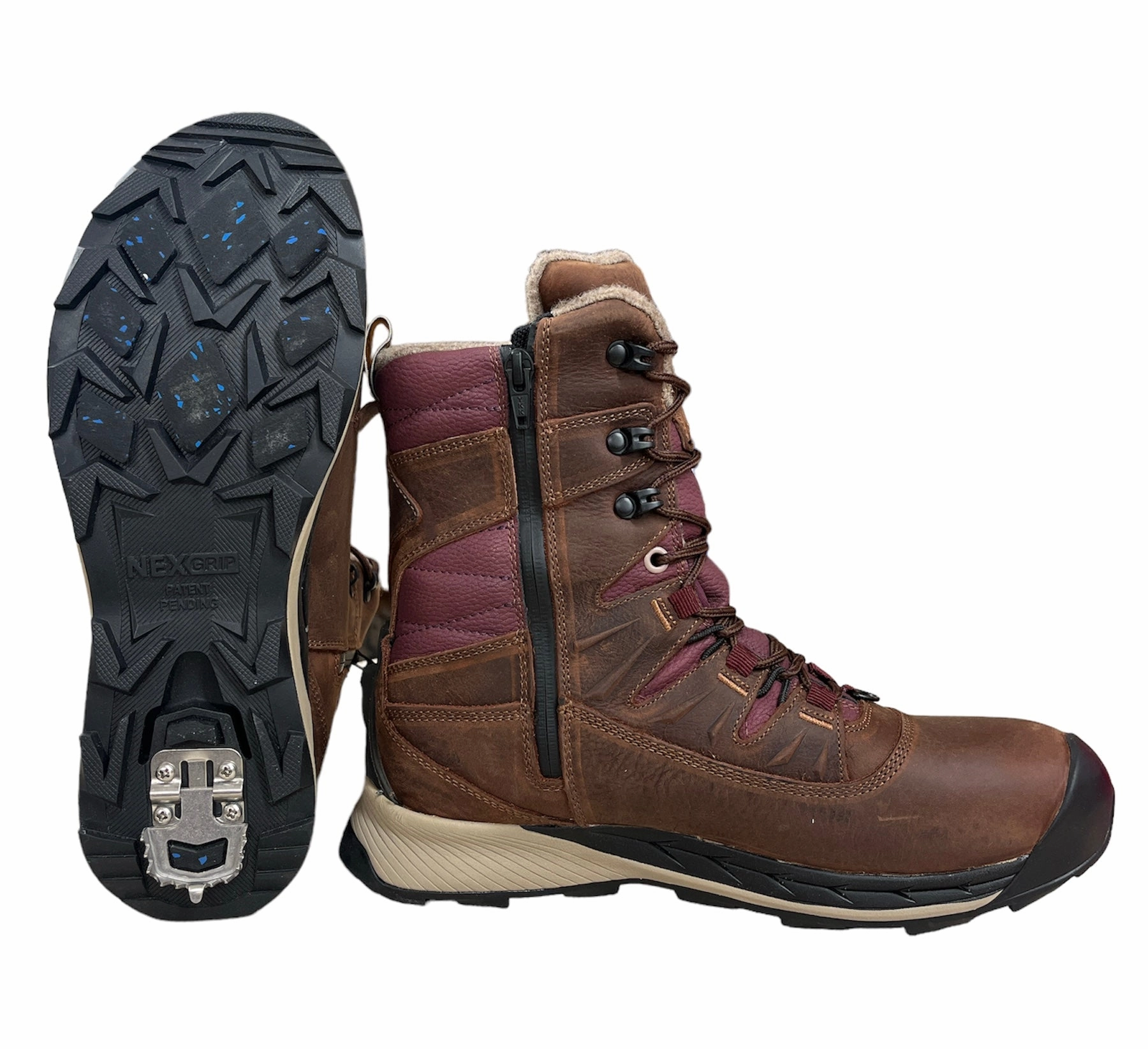 Soft Touch Reinforced heel Ice Meli Hi Soft Brown