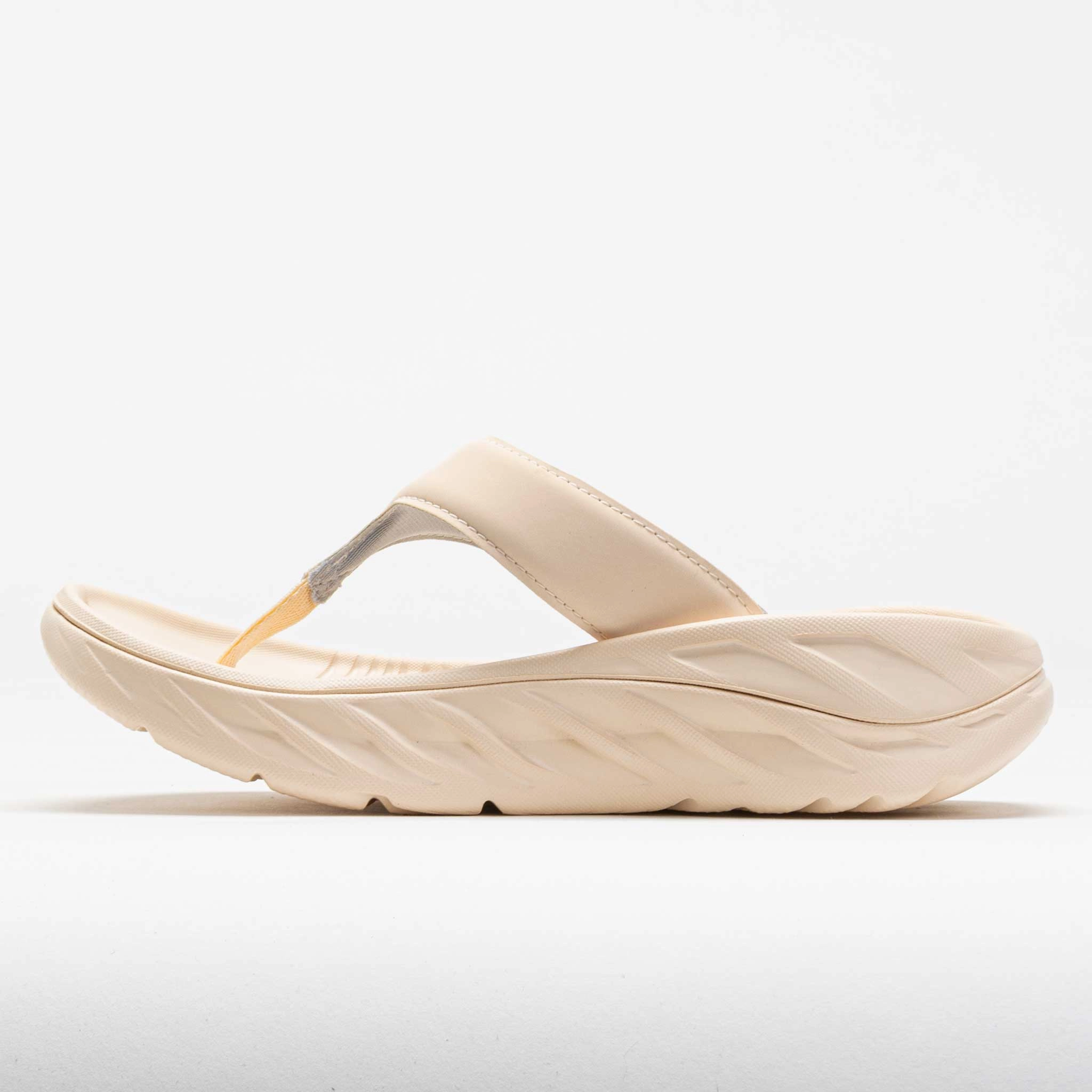 Rainy - day running superb traction HOKA Ora Recovery Flip Women's  Vanilla/Lunar Rock