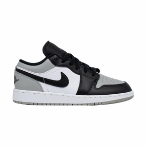 white running shoes Air Jordan 1 Low (GS), Light Smoke Grey (2021)