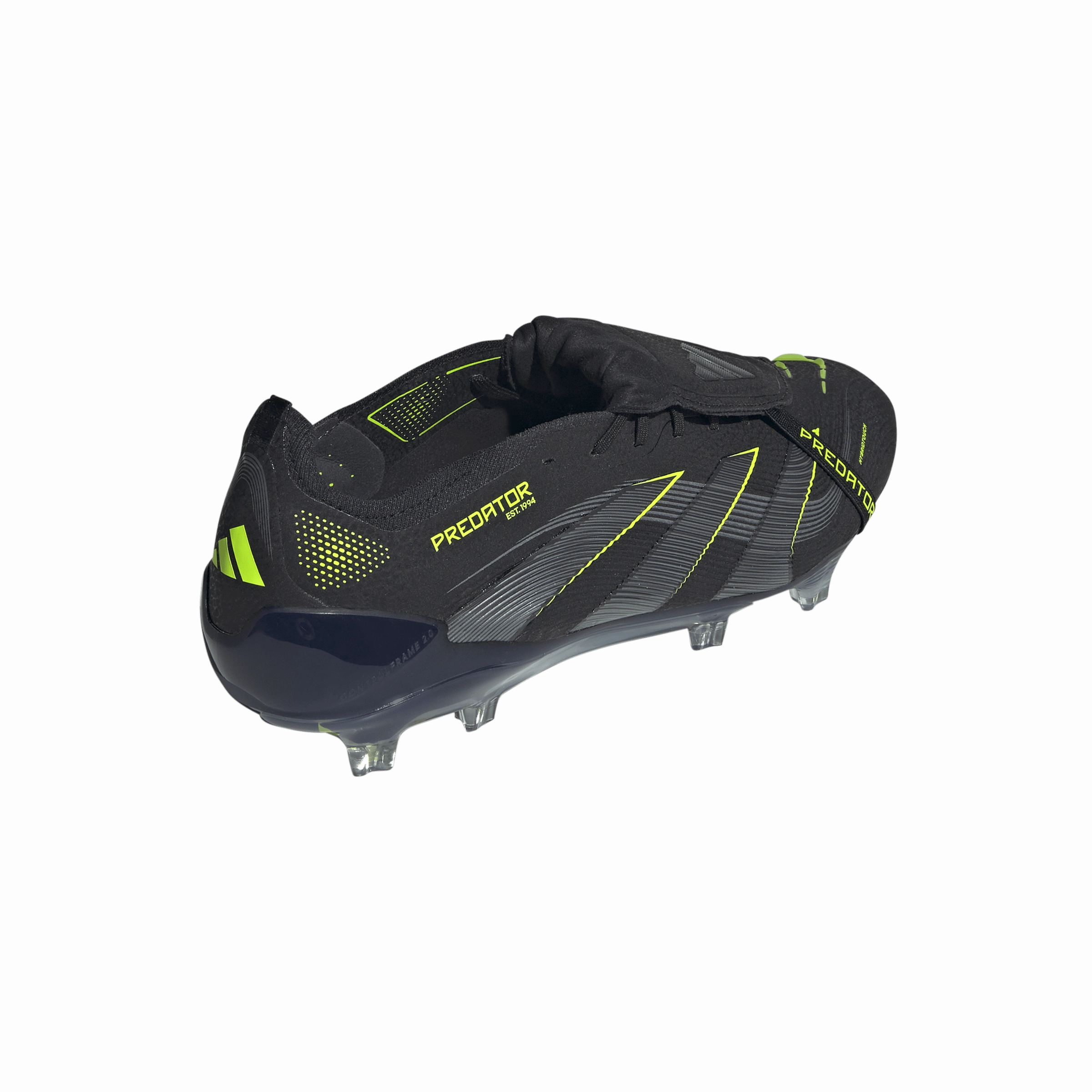Kinetic Balance Player Focus adidas Predator Elite FT FG Firm Ground -Core Black/Carbon/Lucid Lemon