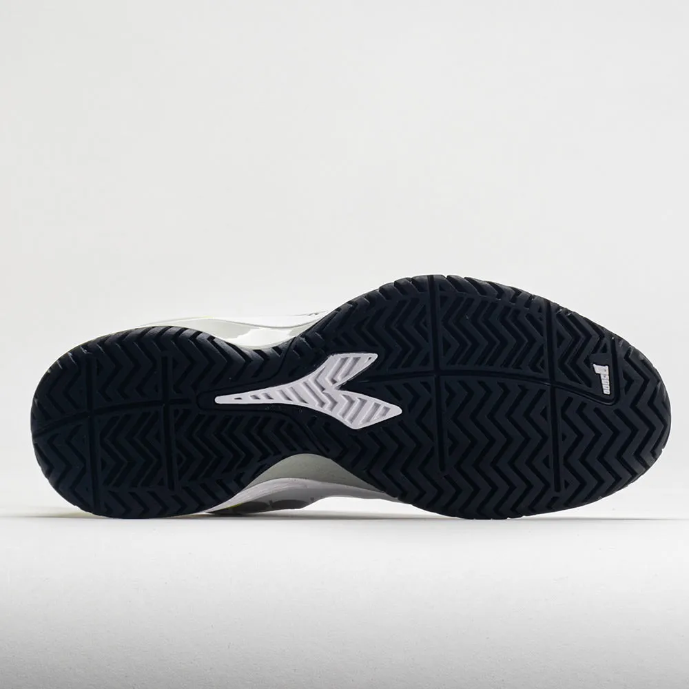 Diadora Blushield Torneo 2 AG Women's  White/Black/Evening Primrose stretchy fabric easy to take off