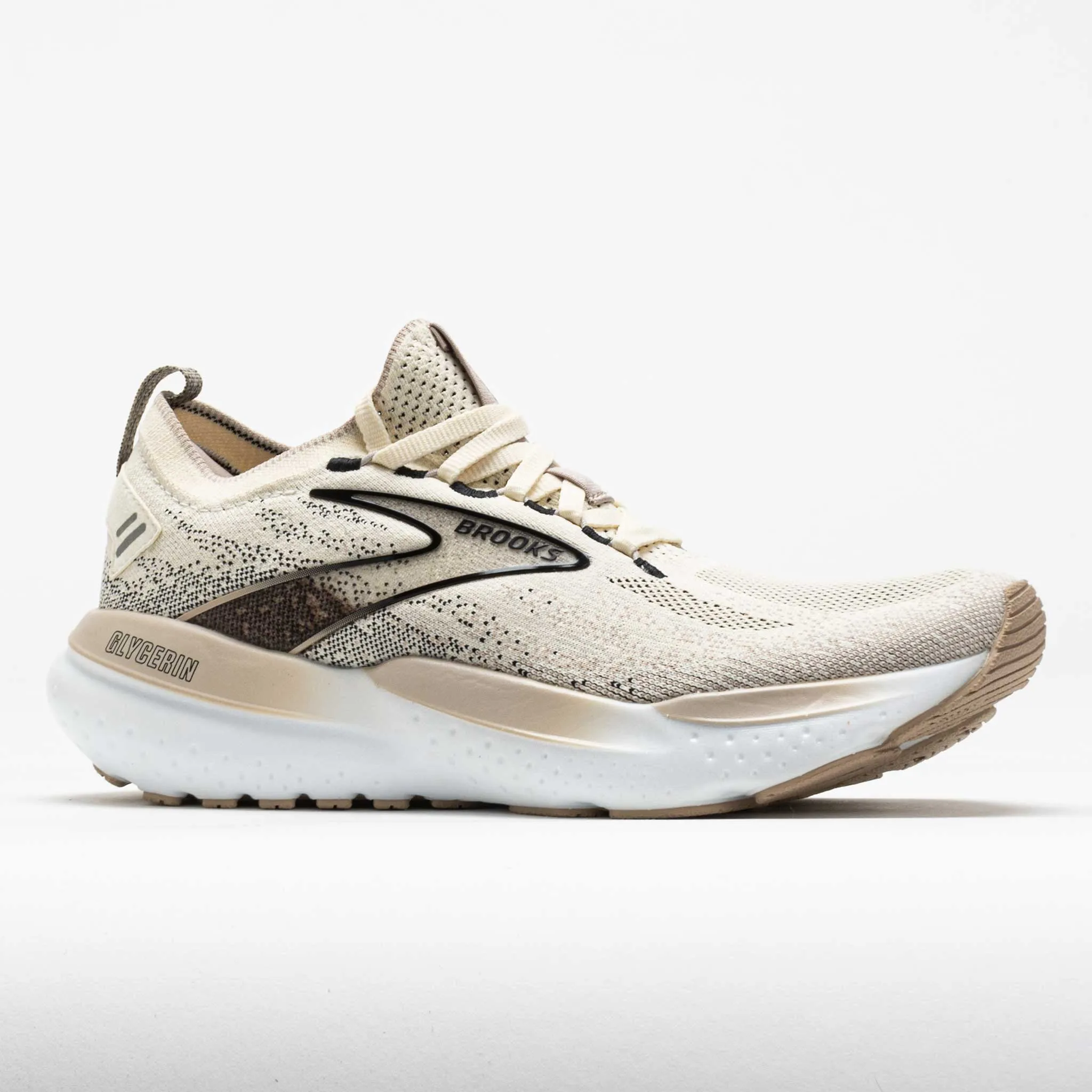 Activewear Brooks Glycerin StealthFit 21 Women's  Coconut/Chateau Grey/Black