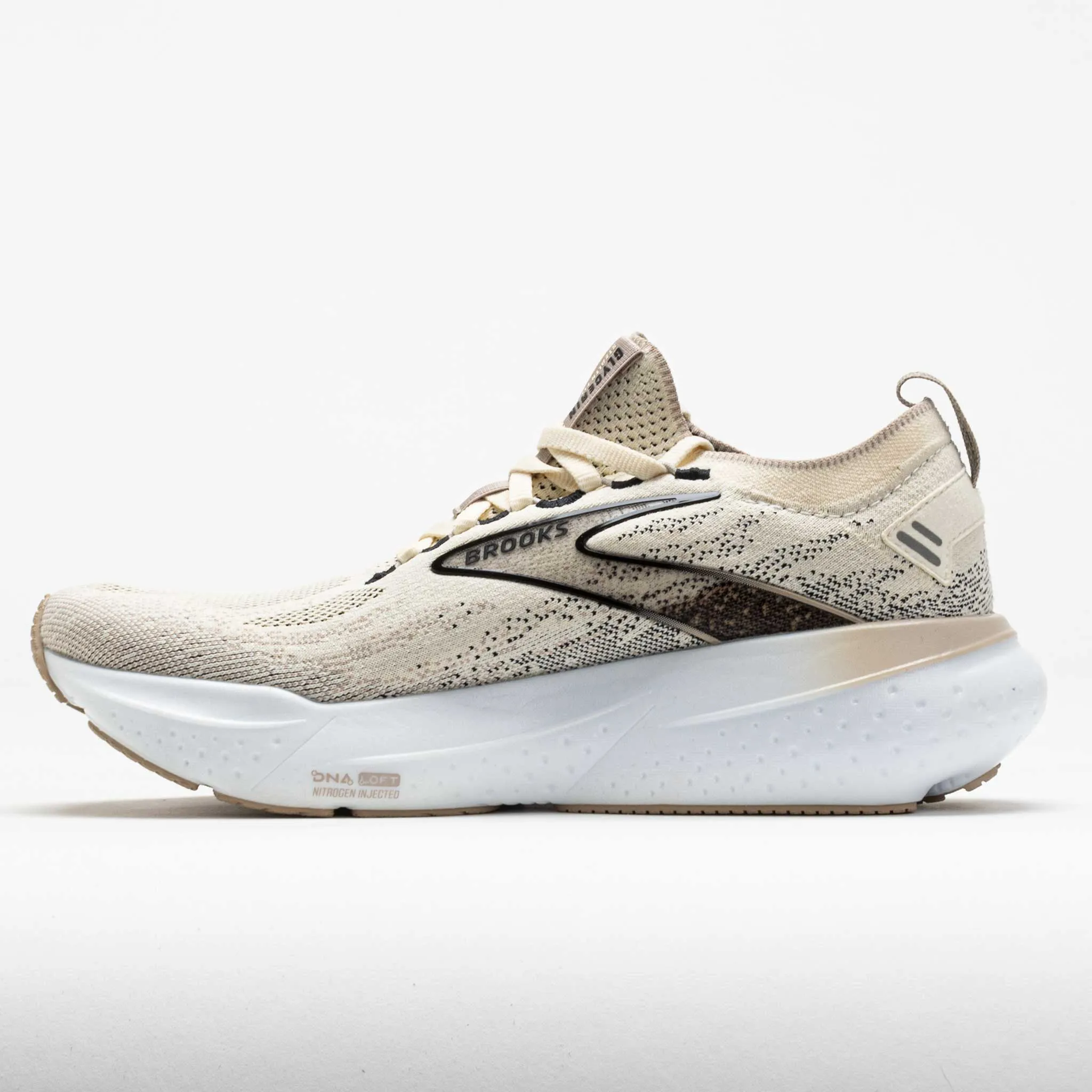 Training days Brooks Glycerin StealthFit 21 Women's  Coconut/Chateau Grey/Black