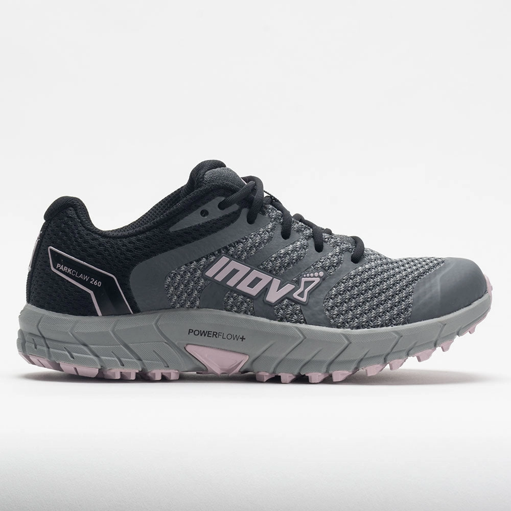 inov-8 Parkclaw 260 Knit Women's  Grey/Black/Pink Foot Comfort running for family bonding