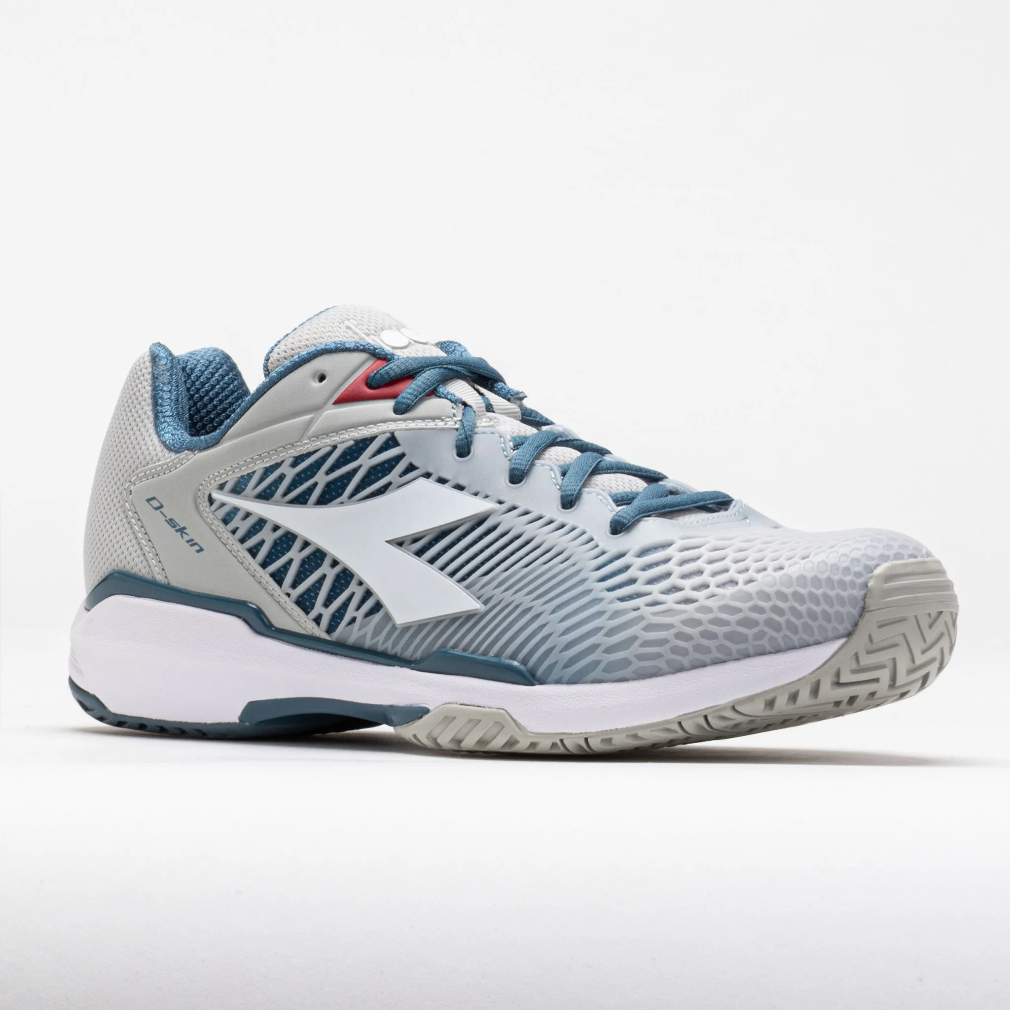 Diadora Speed Competition 7  AG Men's  Silver/Oceanview/White aerobic shoes