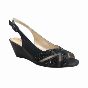 Isabel-01 Black Sandal Refills Easy Sandals