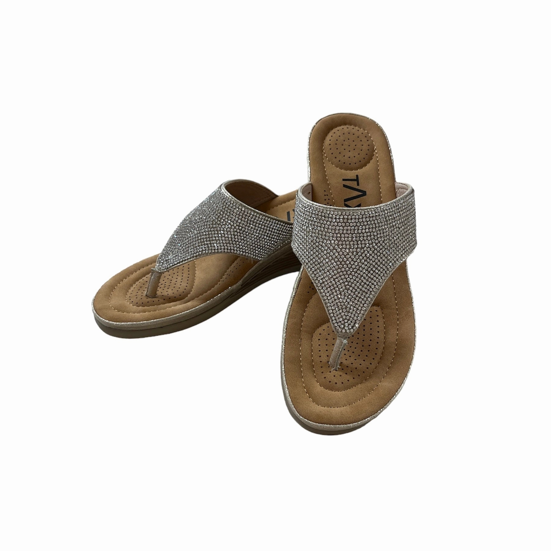 Janice-03 Champagne Easy To Wear Shoes Sporty Footwear for Vacation