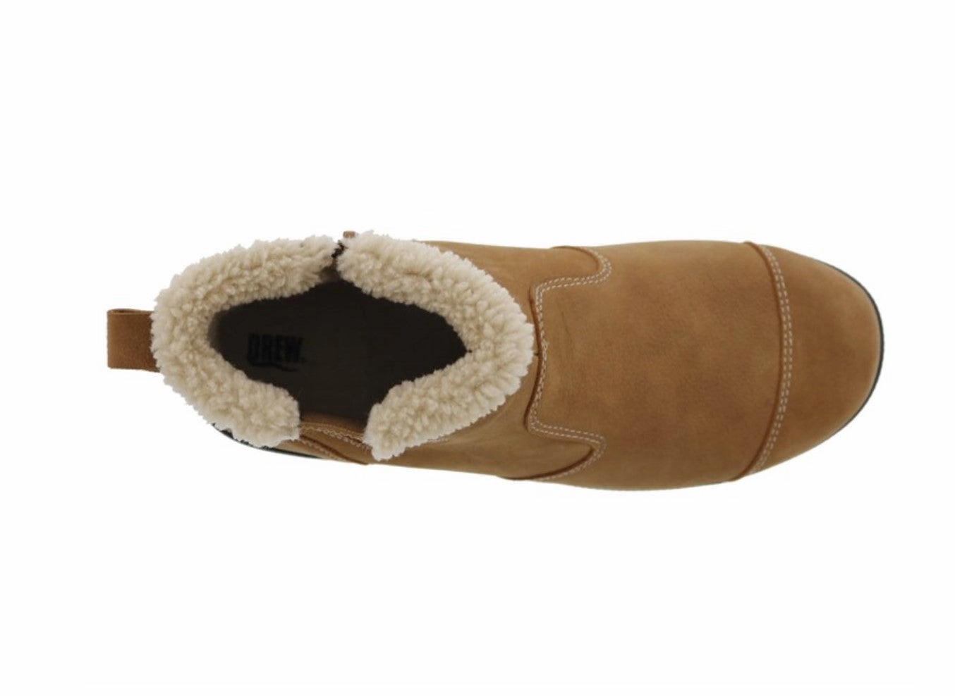 Jayla Orthopedic Boots in Tan Wedge Heel comfort feature