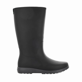 Outdoor Purpose Jessie Black Charcoal Rainboot