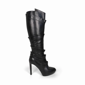 Jil Sander Pleated Boots - Women's 37 Outdoor Protection