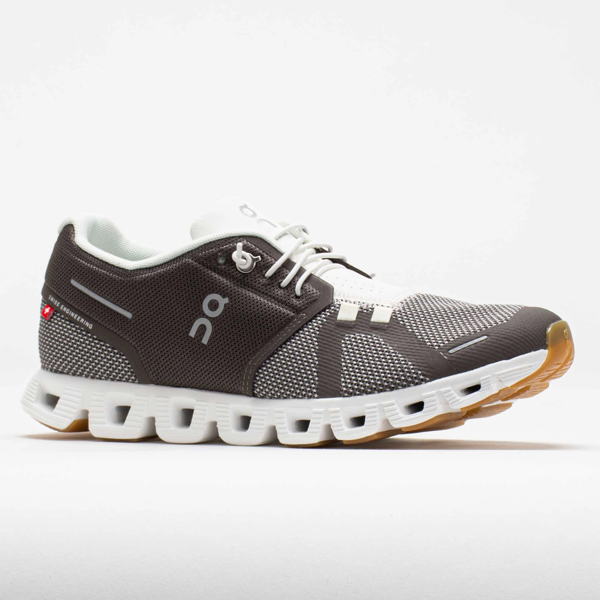 On Cloud 5 Combo Women's  Ash/Ivory Endurance Design stability equipment