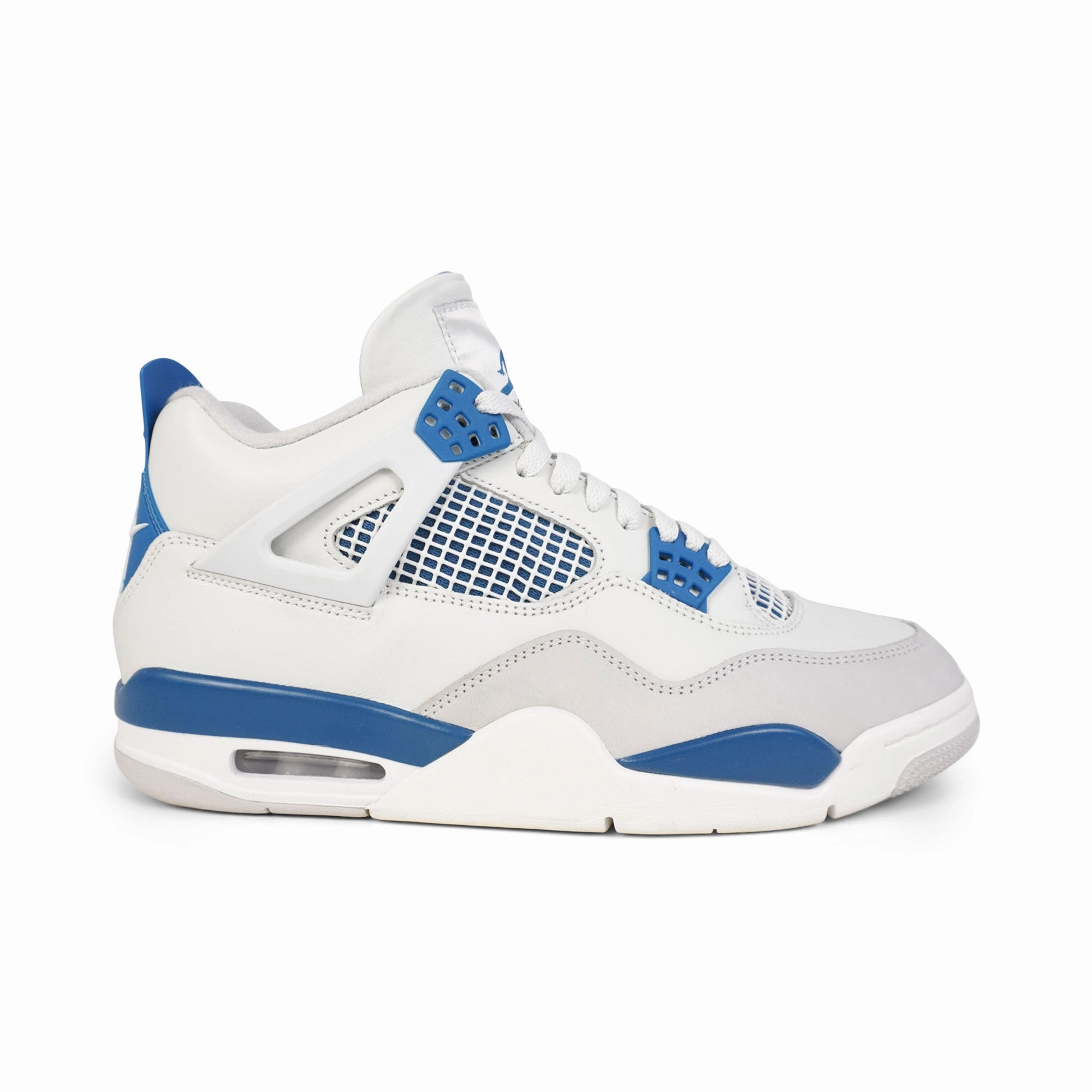 Jordan 'Retro 4 Military Blue' Sneakers - Men's 44 EU Seamless Fit