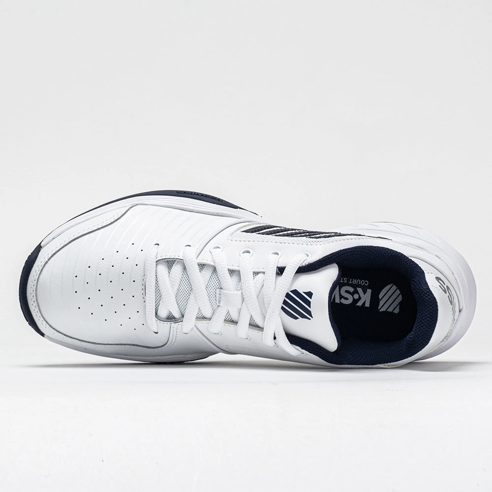 Sunny day run K-Swiss Court Express Men's  White/Navy