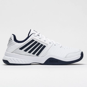 K-Swiss Court Express Men's  White/Navy lightweight foam shoe material
