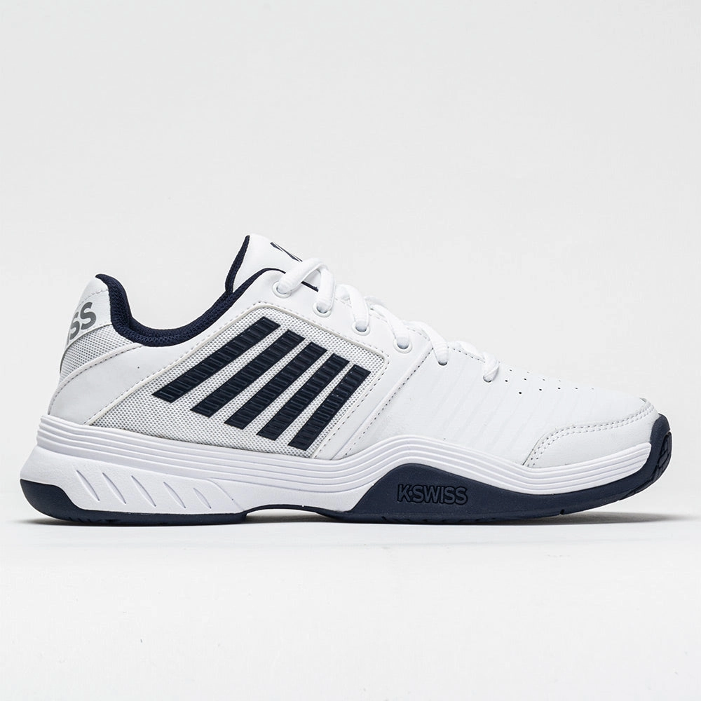 K-Swiss Court Express Men's  White/Navy lightweight foam shoe material