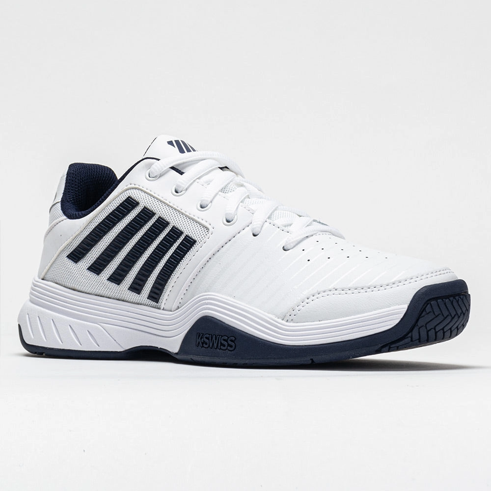 American football shoes obstacle - course shoes K-Swiss Court Express Men's  White/Navy