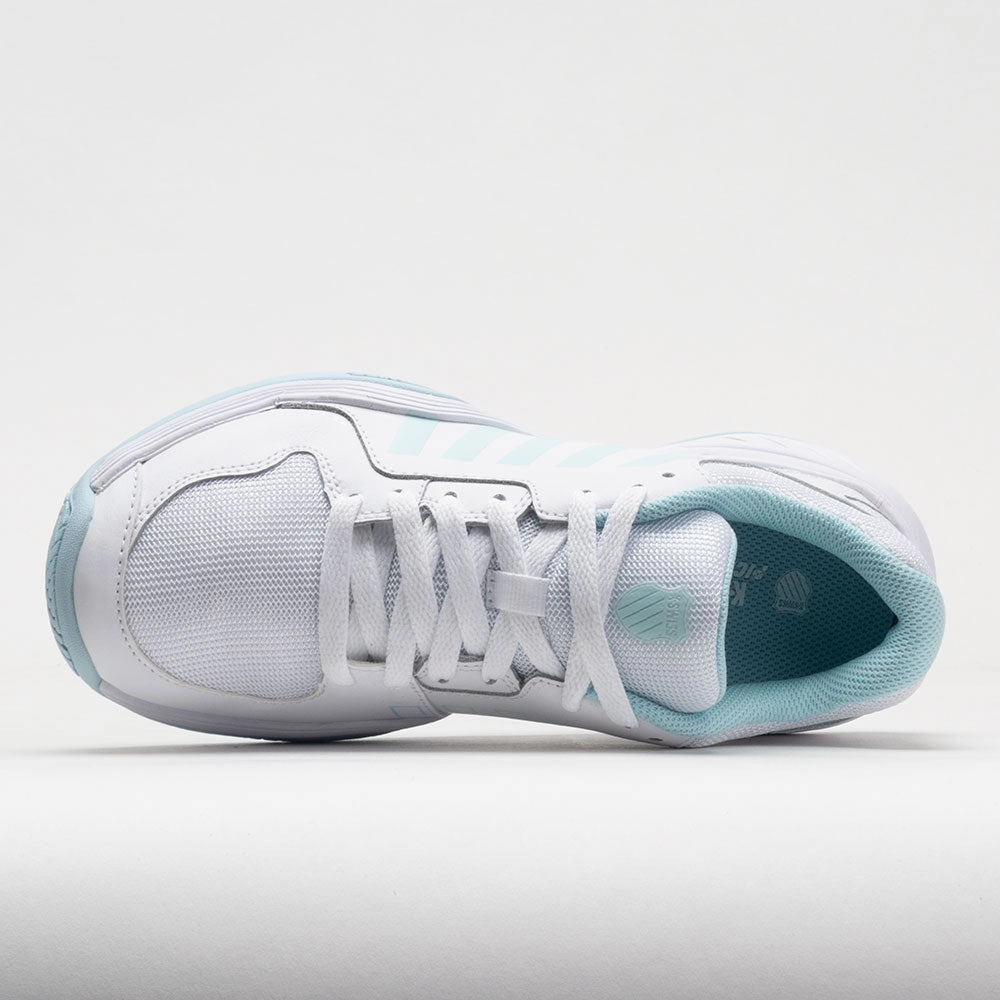 K-Swiss Court Express Pickleball Women's  White/Blue Glow gradient - design shoes