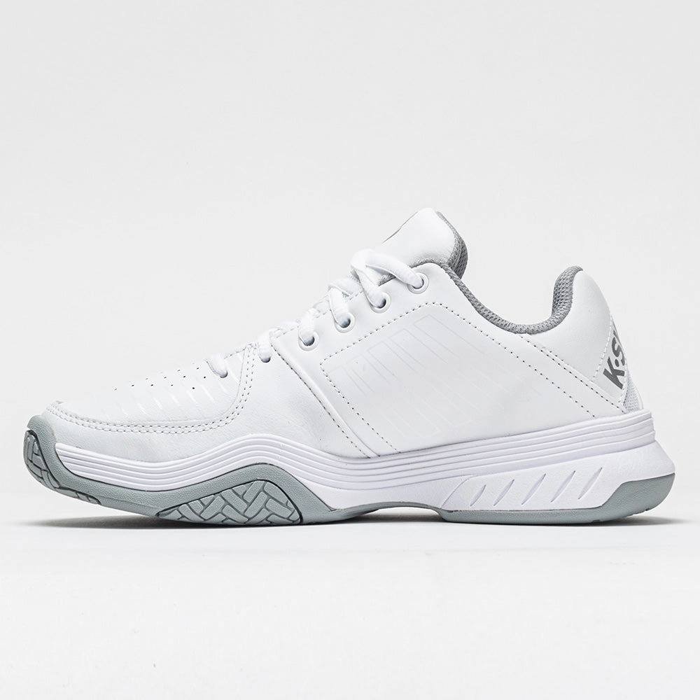 K-Swiss Court Express Women's  White/Highrise/Silver quick-drying Warm Up
