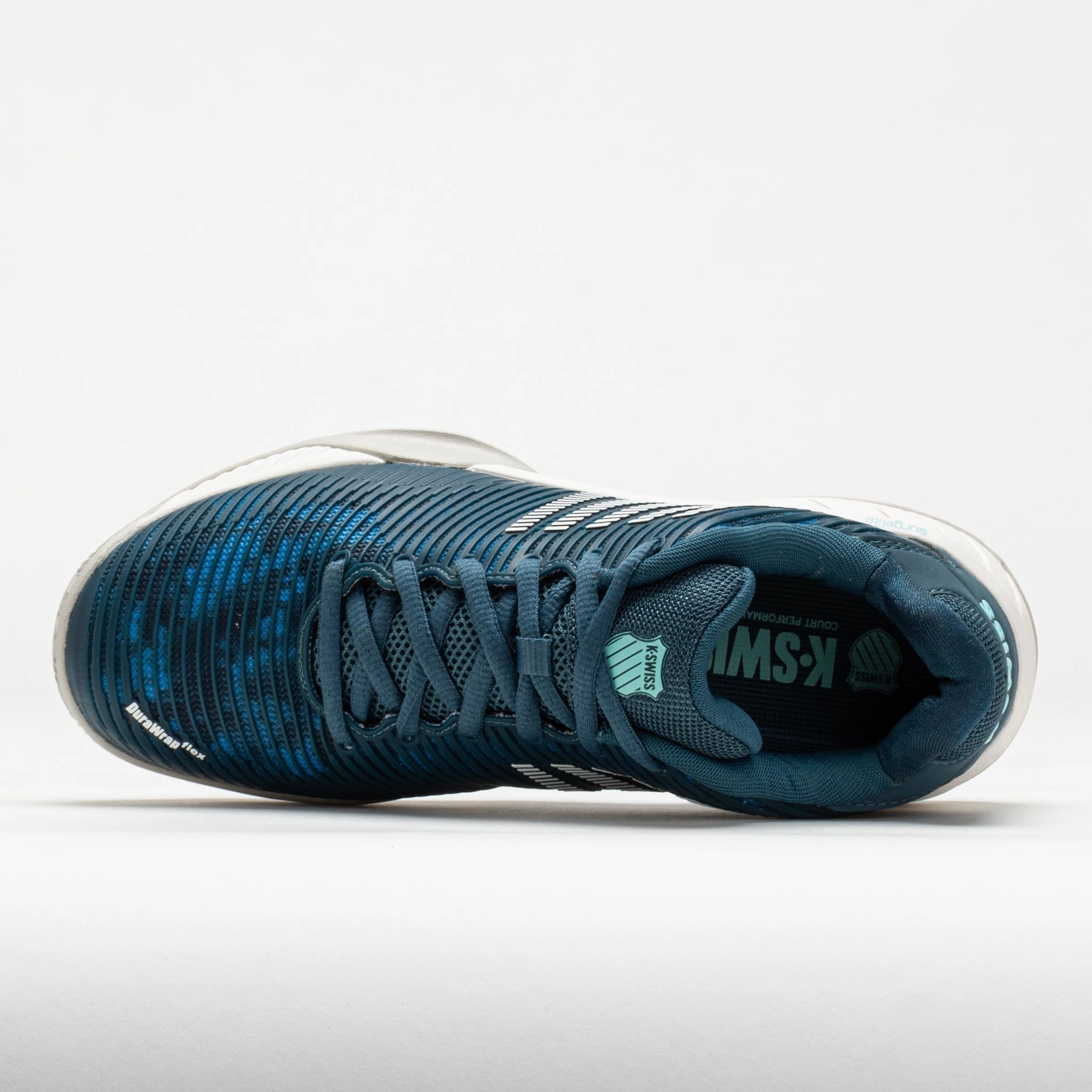 K-Swiss Hypercourt Express 2 Clay Men's  Teal/Star White/Moonstruck running strength training