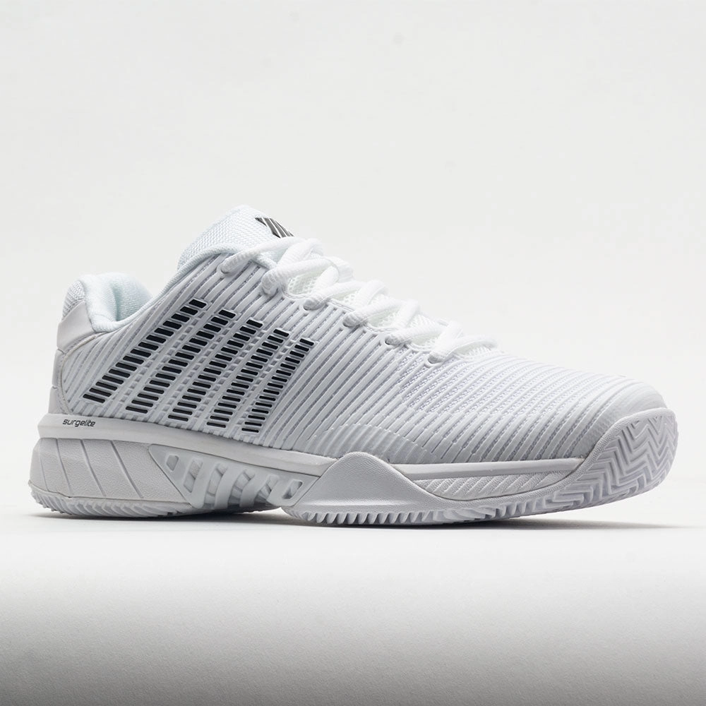 training - specific running shoes Gravel Terrain K-Swiss Hypercourt Express 2 Clay Men's  White/Black