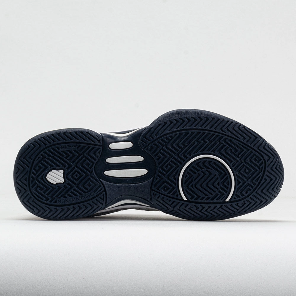 K-Swiss Hypercourt Express 2 Junior  Vaporous Gray/White/Peacoat roomy shoes