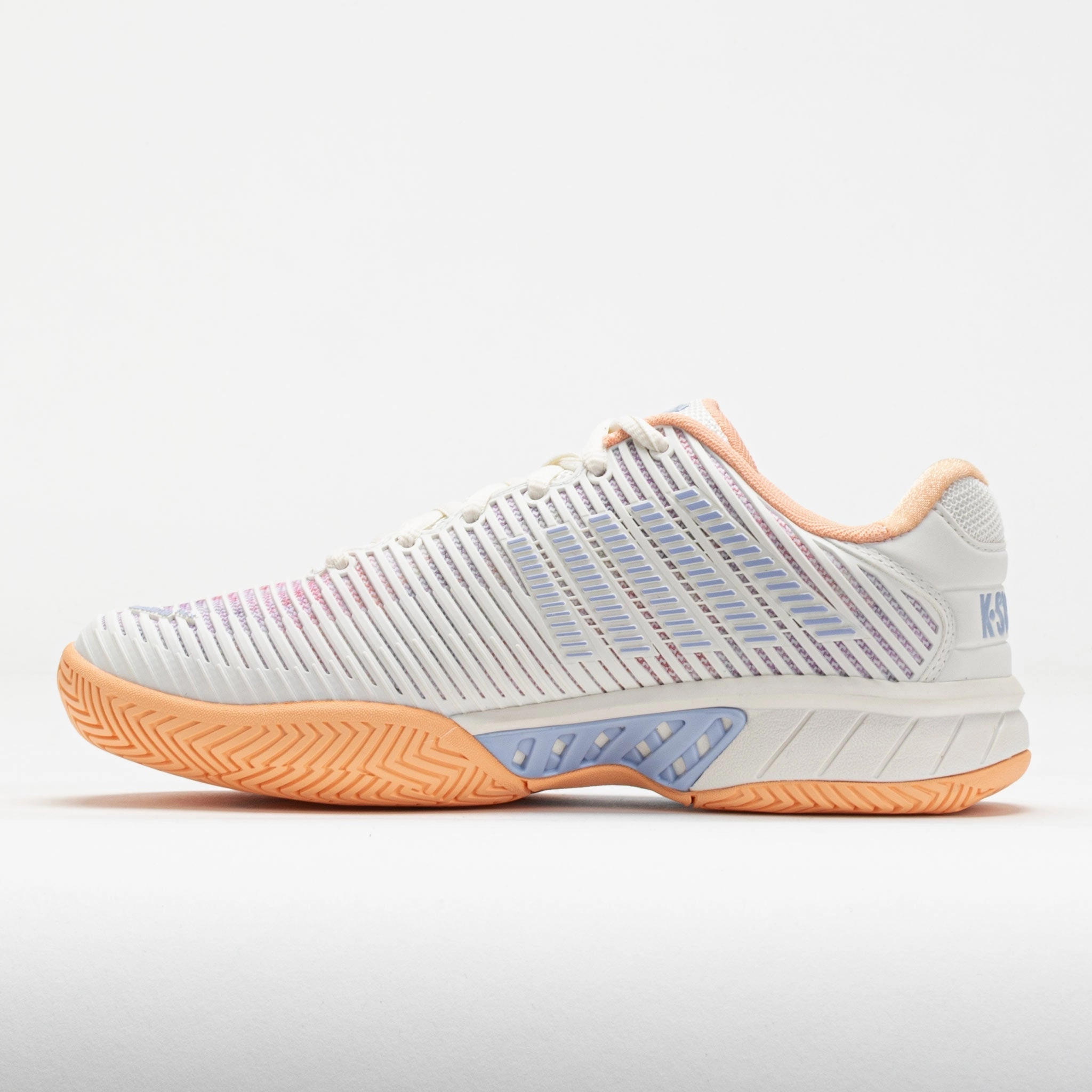 K-Swiss Hypercourt Express 2 Women's  Star White/Peach Fuzz/Heather Performance-enhancing