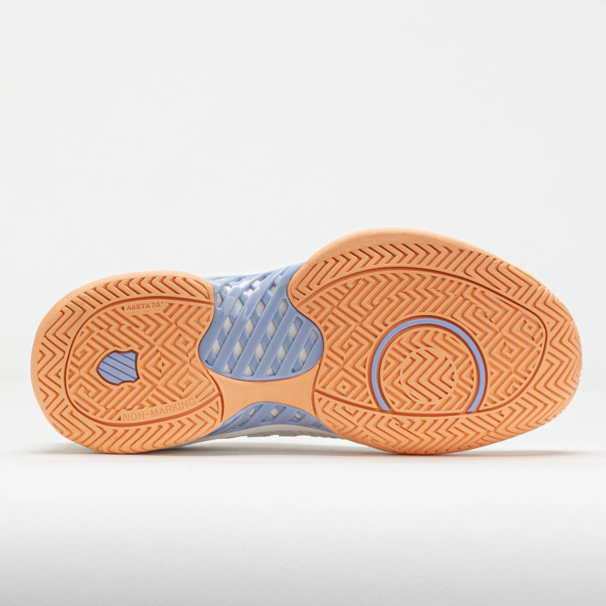 K-Swiss Hypercourt Express 2 Women's  Star White/Peach Fuzz/Heather multi - color shoes Slip Proof