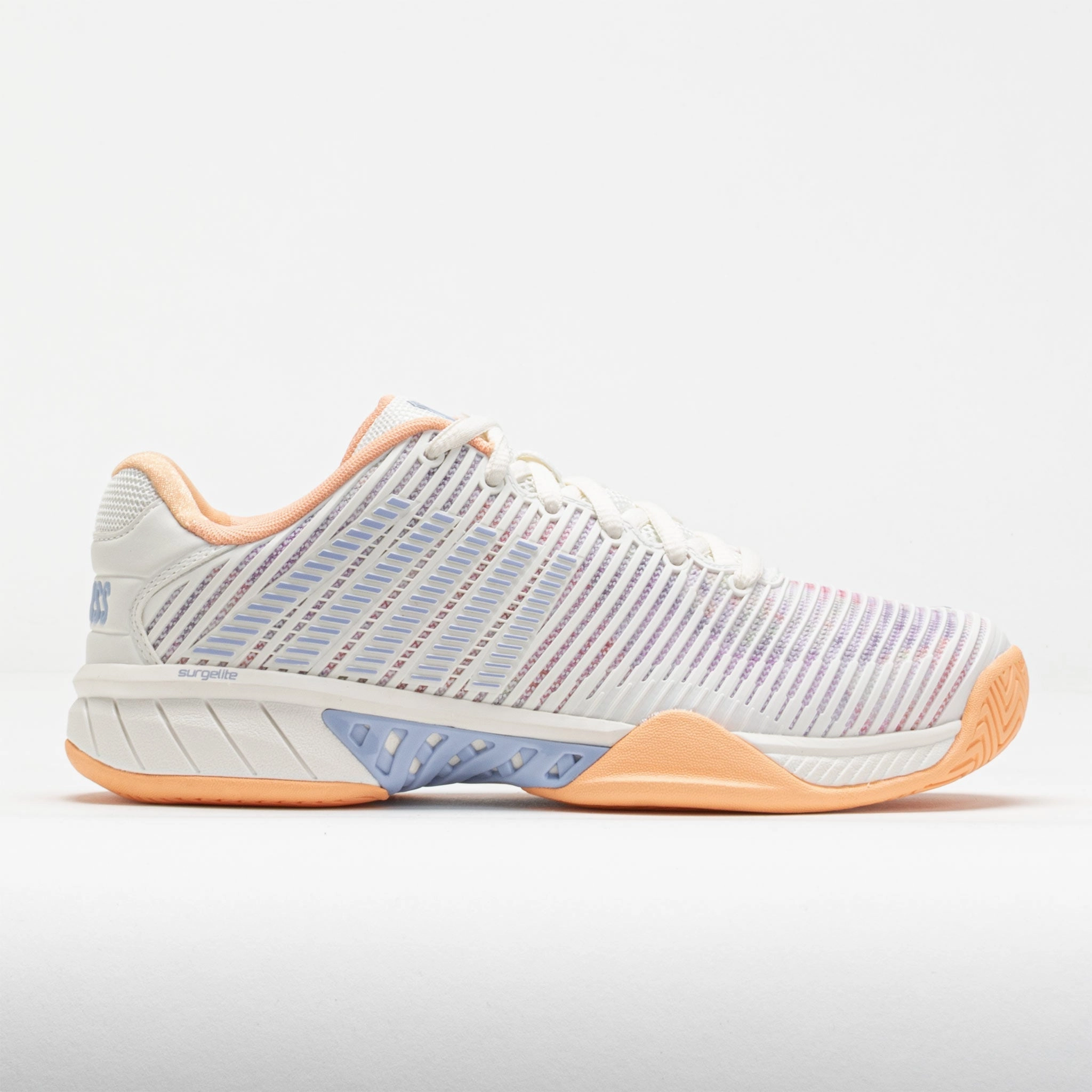 K-Swiss Hypercourt Express 2 Women's  Star White/Peach Fuzz/Heather continuous running gear Convenient feature