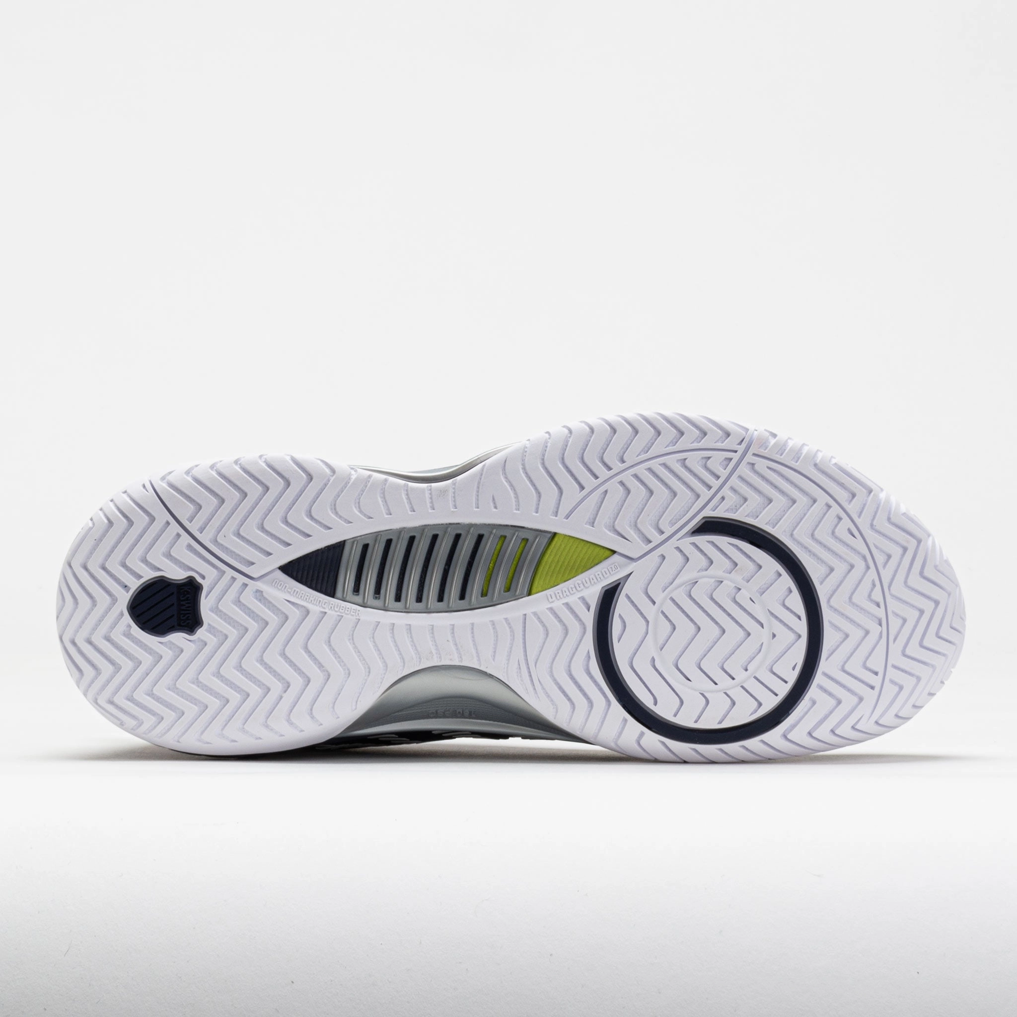 K-Swiss Hypercourt Supreme 2 Men's  Peacoat/White/Lime Green walkers' shoes nylon - upper shoes