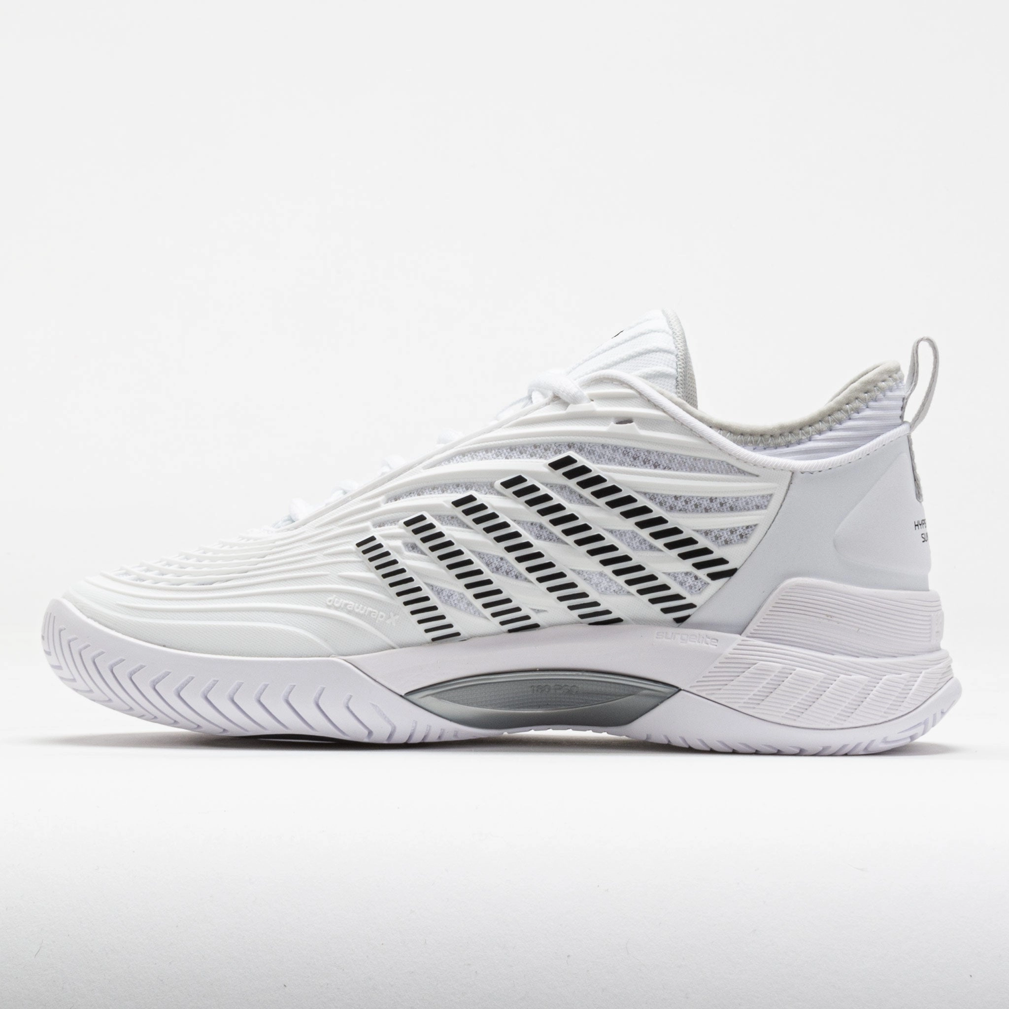 K-Swiss Hypercourt Supreme 2 Women's  White/Vapor Blue/Black portable shoes Comfort - driven