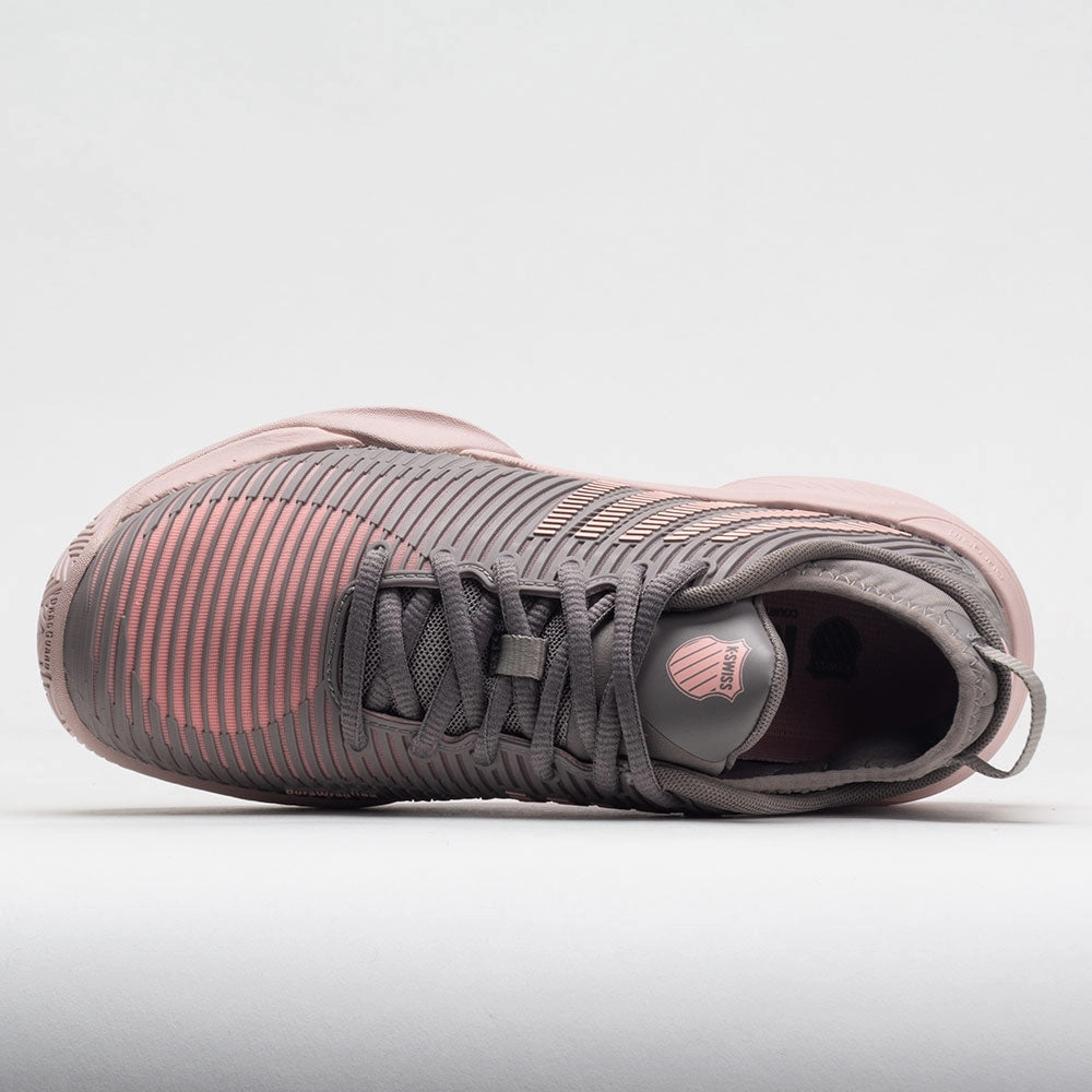 Stretchy Material short - distance running footwear K-Swiss Hypercourt Supreme Women's  Satellite/Sepia Rose/Pale Coral