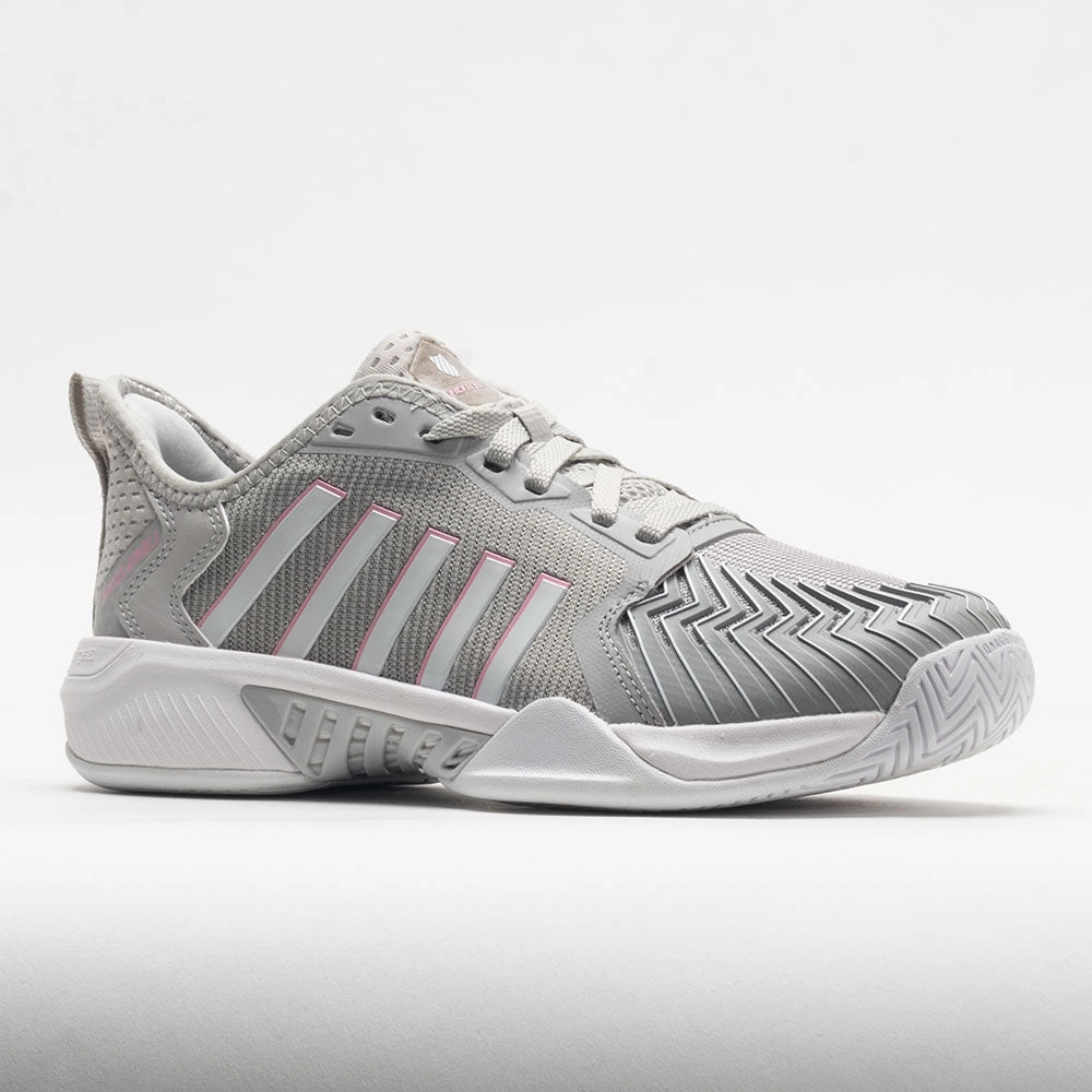 K-Swiss Pickleball Supreme Women's  Vapor Blue/White/Coral Blush ArchSupport Slip Resistant