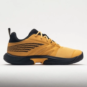 Soft Heel running with a running vest K-Swiss Speedtrac Junior  Amber Yellow/Moonless Night