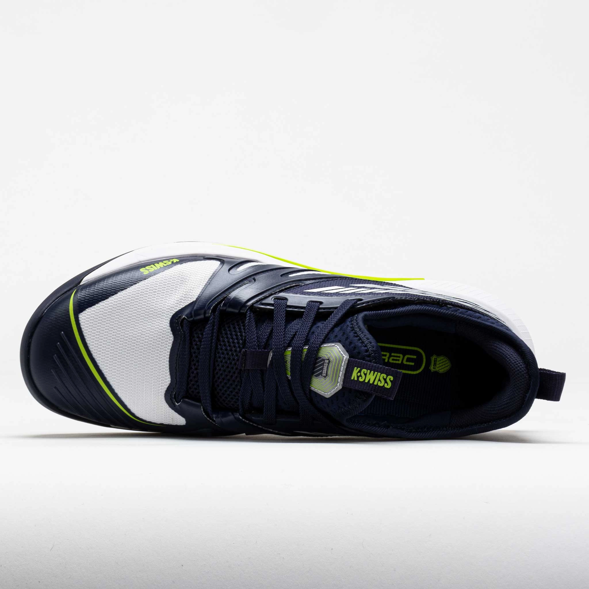 K-Swiss Speedtrac Men's  White/Peacoat/Lime Green marathon runner