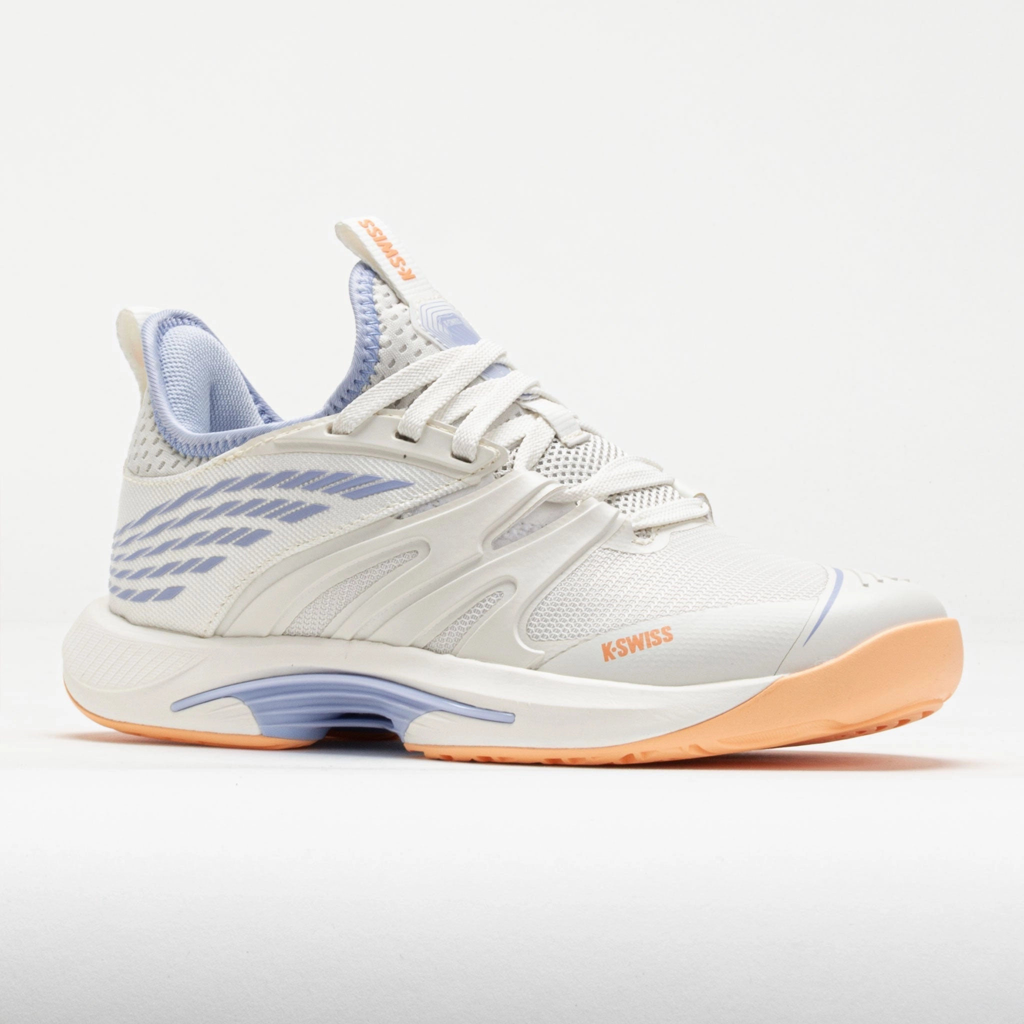 uneven - terrain shoes cyberpunk - themed running option K-Swiss Speedtrac Women's  Star White/White Onyx/Peach Fuzz