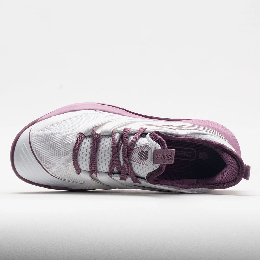 K-Swiss Speedtrac Women's  White/Grape Nectar/Orchid Haze road running shoe elements